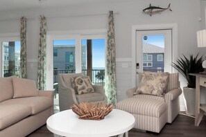 House, Multiple Beds (The Lazy Turtle) | Living area - The Lazy Turtle (Port St. Joe)