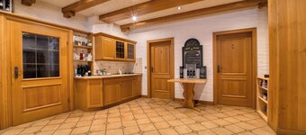 Cozy guest room in the family winery on the Moselle