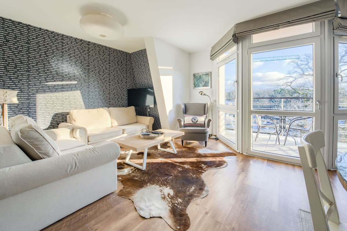 Apartamento (50) | Área de estar | TV de tela plana