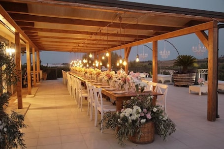 Área para eventos al aire libre. AGRITURISMO LA VIGNAZZA