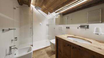 Shower, hair dryer, bidet