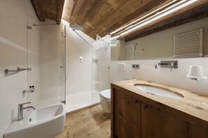 Shower, hair dryer, bidet