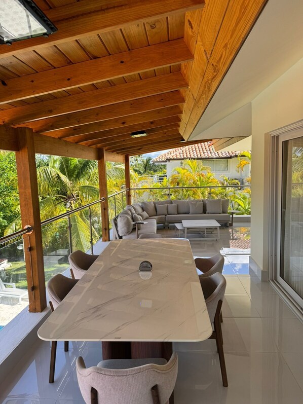 Restaurante al aire libre