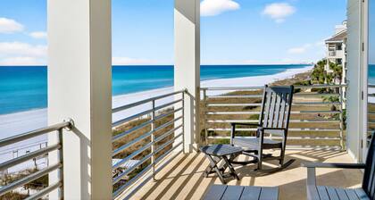 Shipwatch Palazzo | Gulf-Front Luxury, Private Beach, Pool, Golf Cart, Sleeps 22