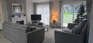 Living area - JJs Lodge Jorvik (York)