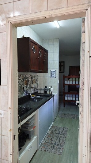 Oven, stovetop - Secret Corner, ideal for families, nature, safety, rest, and leisure. (Ubatuba)
