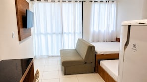 Apartment | Hypo-allergenic bedding available, down comforters, WiFi (free) - FlatManaBeach (Ipojuca)