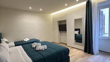 Desk, iron/ironing board, free WiFi