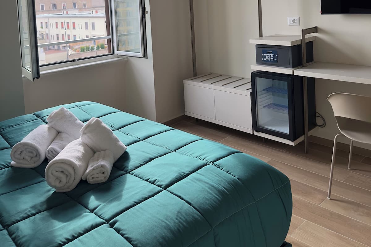 Desk, iron/ironing board, free WiFi