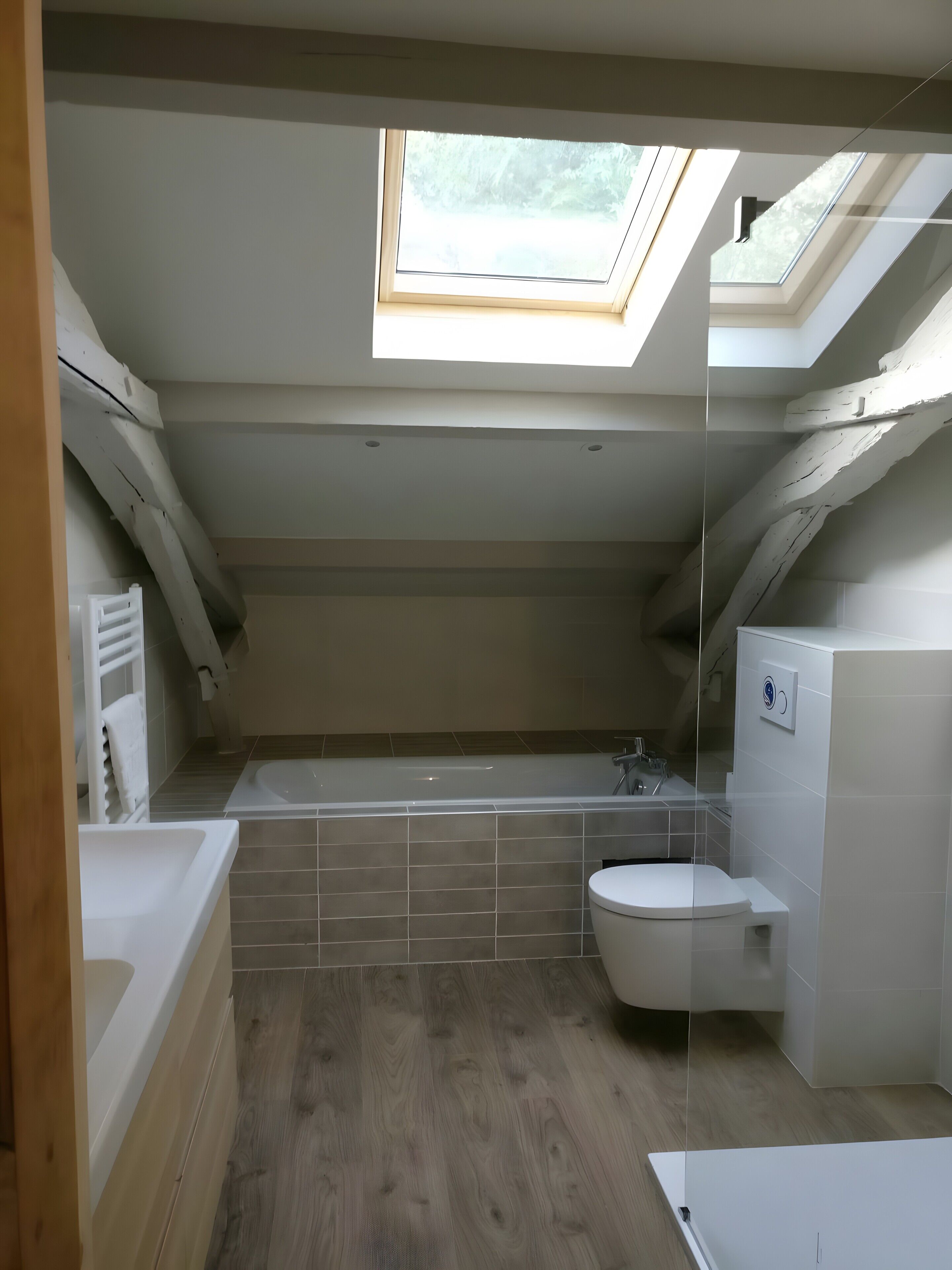 Ducha, secador de pelo