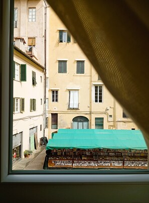 Standard-Doppel- oder -Zweibettzimmer, Stadtblick | Ausblick vom Zimmer