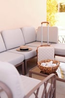 Sala de estar en el lobby