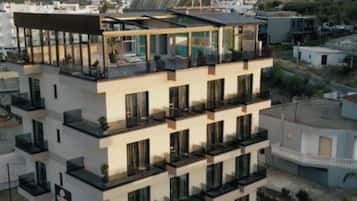 Fassade der Unterkunft