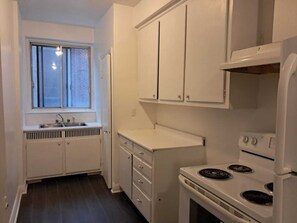 Private kitchen - Charming 1-bedroom apartment in Montréal perfect for your getaway (Montréal)