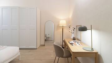 Appartamento (2 Bedrooms) | 2 camere, postazione laptop, ferro/asse da stiro, lenzuola