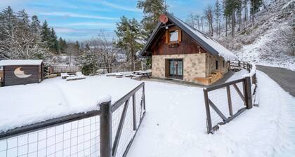 GuestHost - A large and charming renovated chalet with a private entrance, measuring 145 square meters, perfect for 10 people.The property, located in a quiet and private location, is surrounded by woods yet only 800 meters from the ski slopes and bike p