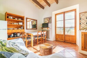 Apartment, Terrace, Mountain View | Living area