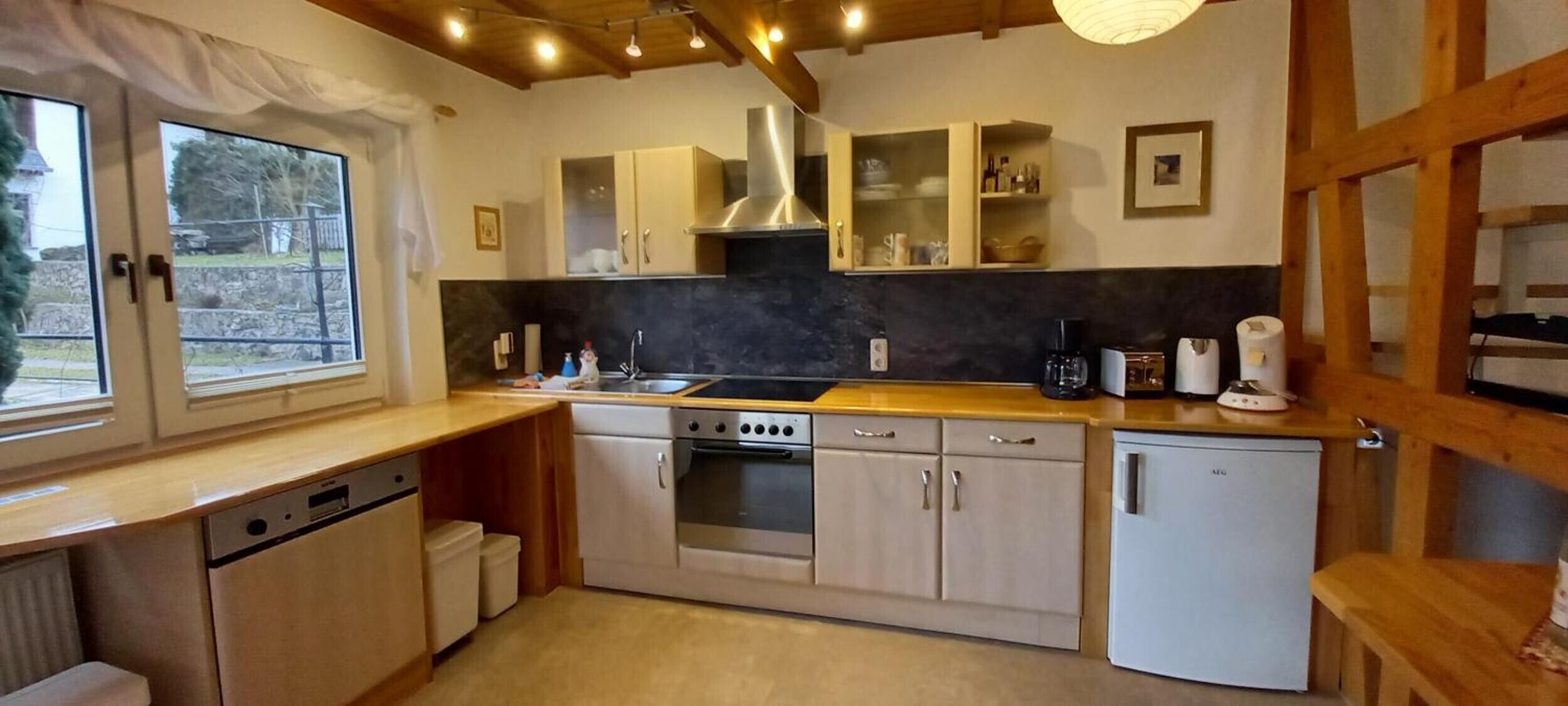 Kühlschrank, Ofen, Herdplatte, Geschirrspüler