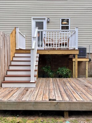 Terrace/patio - Renovated, Charming Townhouse w/ Sound Views (Gulf Breeze)