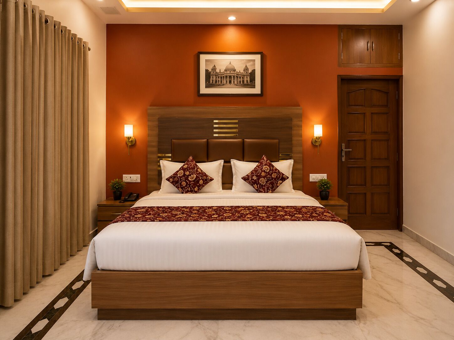 Deluxe Double Room | Laptop workspace, free WiFi