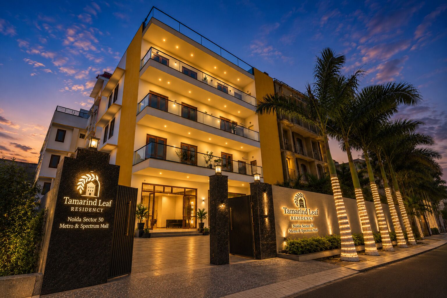 Front of property