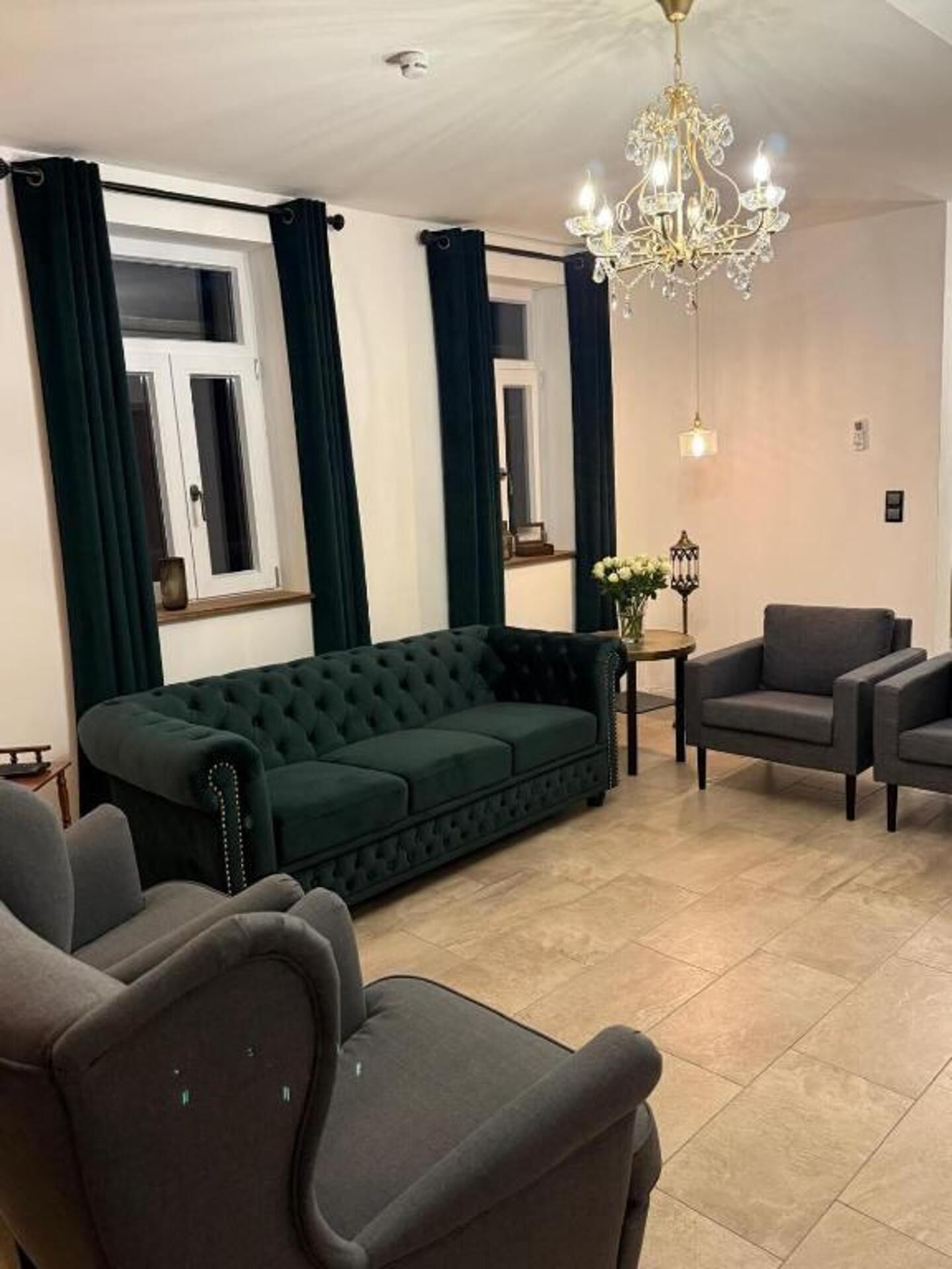 Área de sala de estar