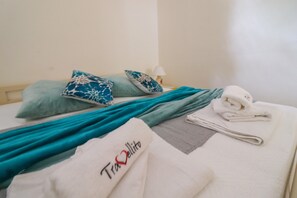 2 habitaciones, tabla de planchar con plancha, wifi y ropa de cama 