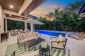 Terrace/patio - The Palace ~ Walk to Beach/Rooftop Views (Holmes Beach)