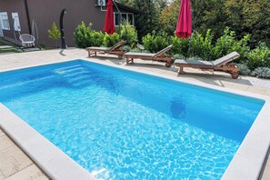 Una piscina climatizada