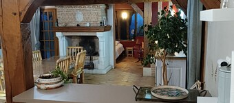 40mn from the Côte d'Albâtre, Normandy House of Character. Equestrian stopover gite.