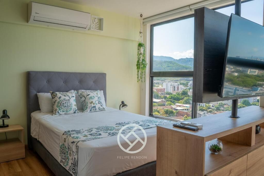 Blackout curtains, iron/ironing board, free WiFi