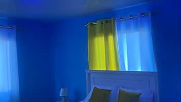 In-room safe, blackout curtains, iron/ironing board, free WiFi