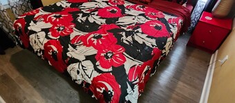 3-bedroom house in welcoming Garner with cool BAMBOO for relaxing stays