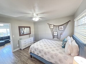 1 bedroom, iron/ironing board, free WiFi, bed sheets