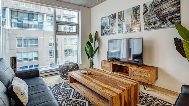 Unclassified image, 1 of 12, button - Furnished 2 Bedroom Apartment in Montreal | Humaniti Building (Montreal)