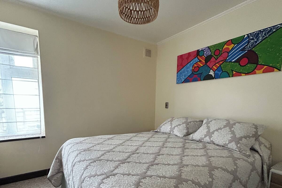 Huoneisto, 2 makuuhuonetta, tupakointi kielletty, keittiö | Pimennysverhot, silitysrauta/-lauta, ilmainen Wi-Fi