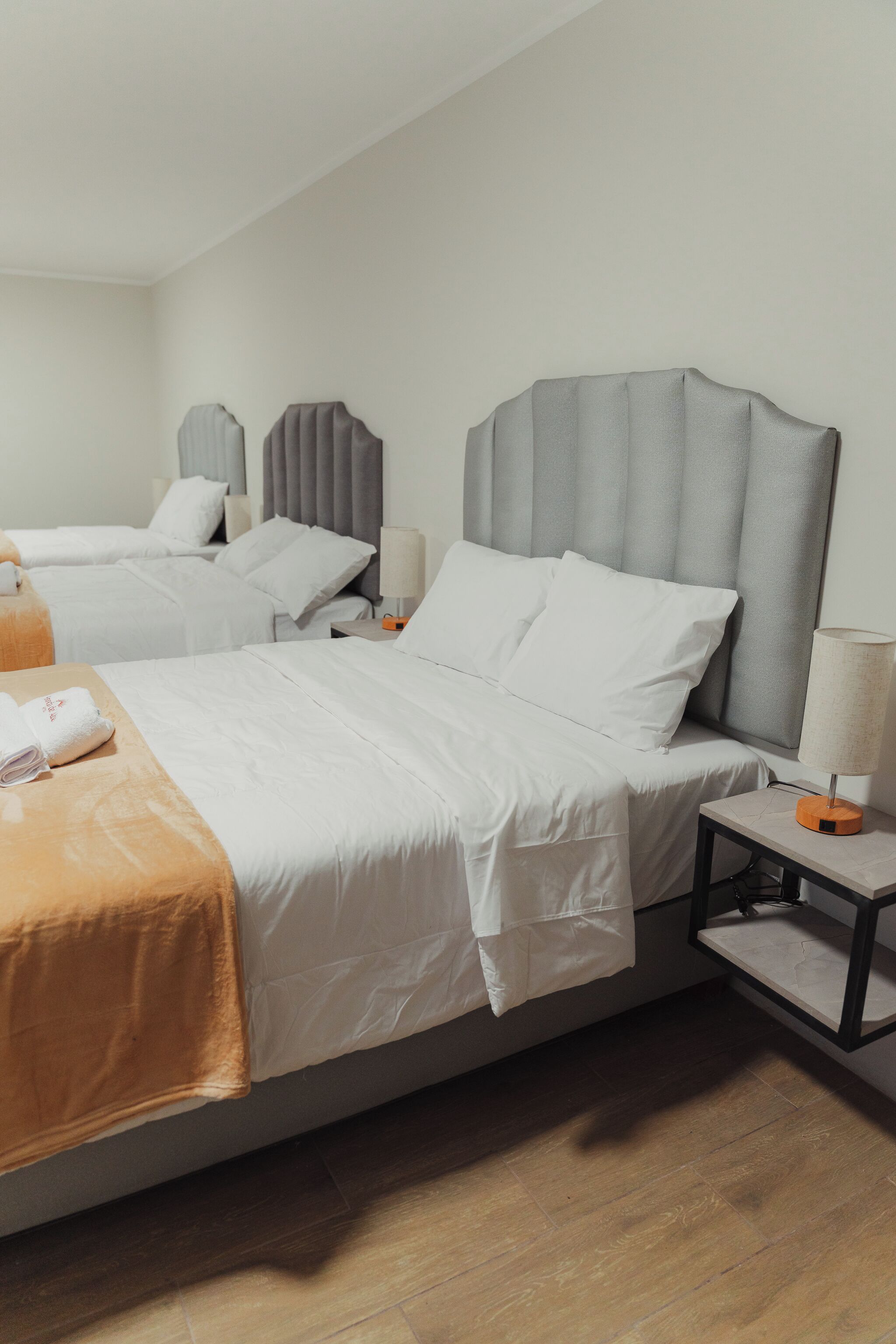 Desk, laptop workspace, free WiFi