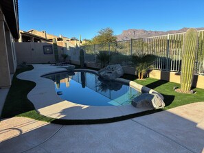 A heated pool - Beautiful Gold Canyon home, Mt Views, Pool, Private setting (Gold Canyon)