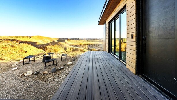 Terrace/patio - Stellar Retreat at Big Bend - Cabin #1 (Terlingua)