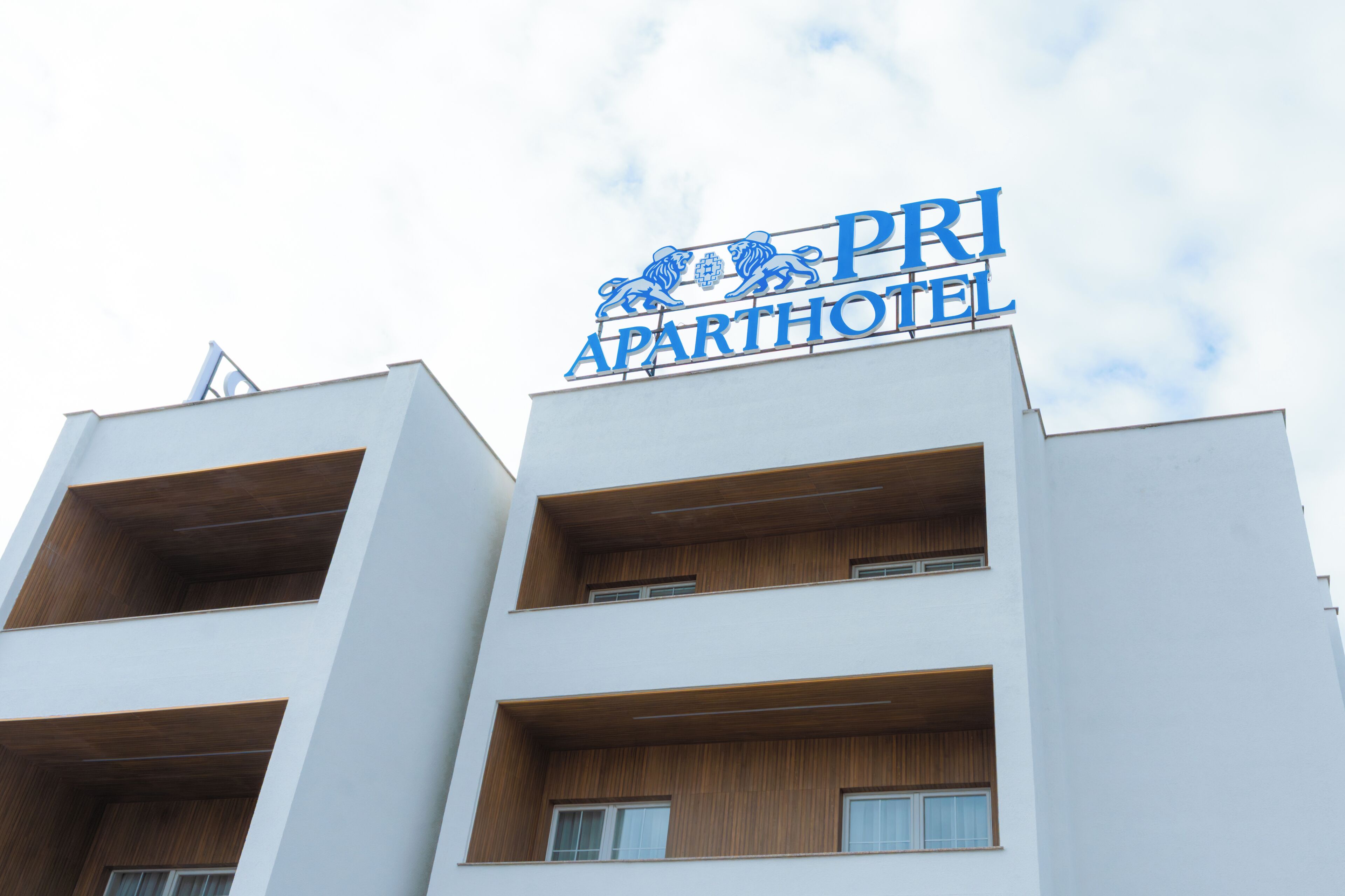 Voorkant van accommodatie