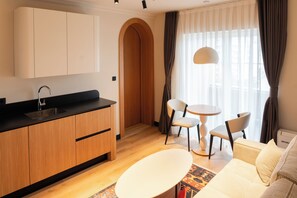 Superior Apartment, City View | Living area - PRI ApartHotel (Pristina)