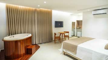 Svit Deluxe - utsikt mot staden | Gratis wi-fi