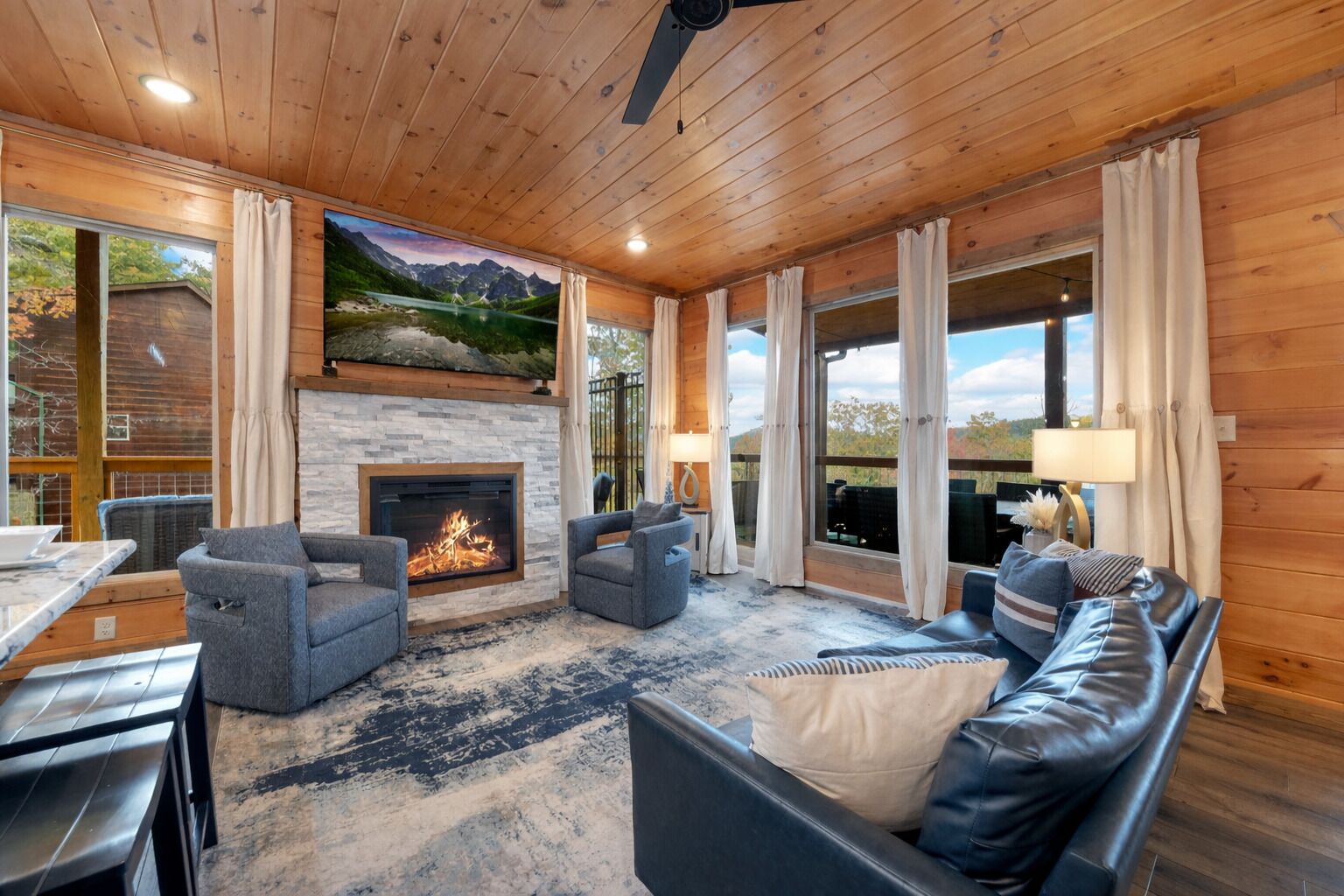 Área de sala de estar