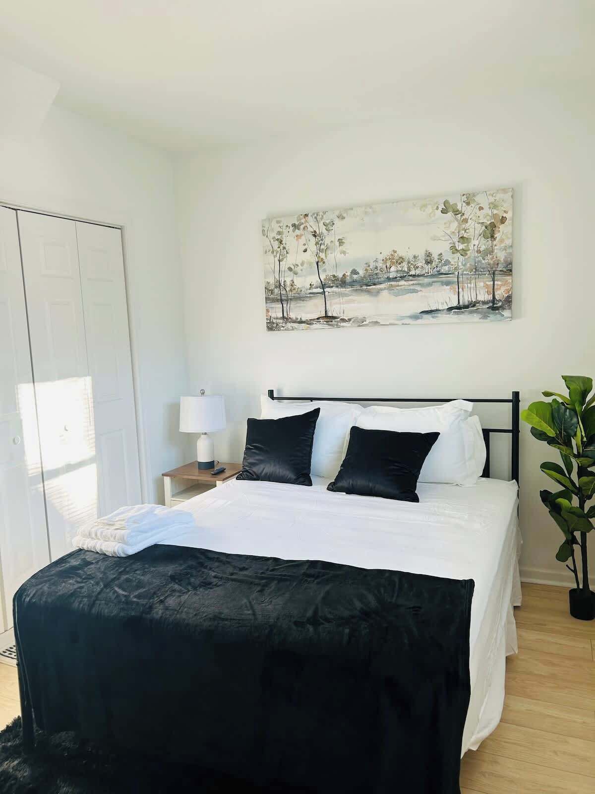 Bügeleisen/Bügelbrett, WLAN, Bettwäsche