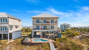Exterior - Seaside Seaesta- Gulf-front views and private pool (Port St. Joe)