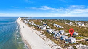 On the beach - Seaside Seaesta- Gulf-front views and private pool (Port St. Joe)