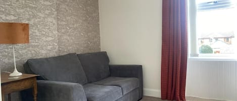 Family Double Room, Sea View | Living area