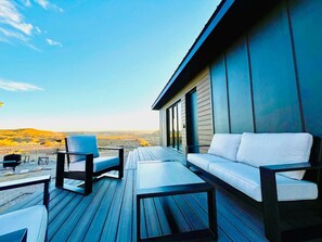 Terrace/patio - Stellar Retreat at Big Bend - Cabin #5 (Terlingua)