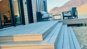 Terrace/patio - Stellar Retreat at Big Bend - Cabin #10 (Terlingua)