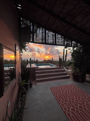 Outdoor pool - Madre Luna Ranch | Private Ranch & Panoramic Views (El Sargento)
